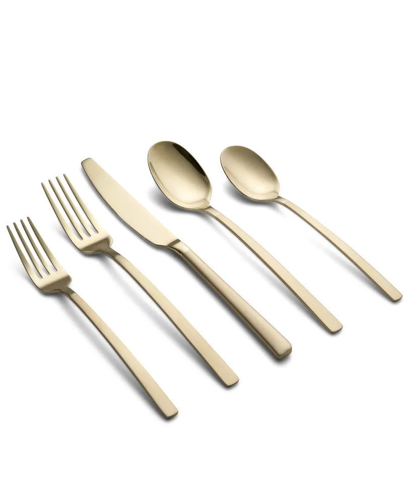 Cambridge Silversmiths Lorenn Satin 20-Piece Flatware Set