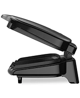 George Foreman 2-Serving Classic Plate Electric Indoor Grill & Panini Press