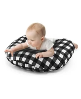 The Peanutshell Nursing Pillow for Breastfeeding, Black Camo