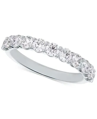 Portfolio by De Beers Forevermark Diamond Eleven Stone Band (1 ct. t.w.) in 14k White Gold
