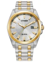 Citizen Eco-Drive Men's Corso Two-Tone Stainless Steel Bracelet Watch 41mm