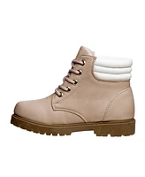 Rugged Bear Big Girls Lace-Up Casual Boots