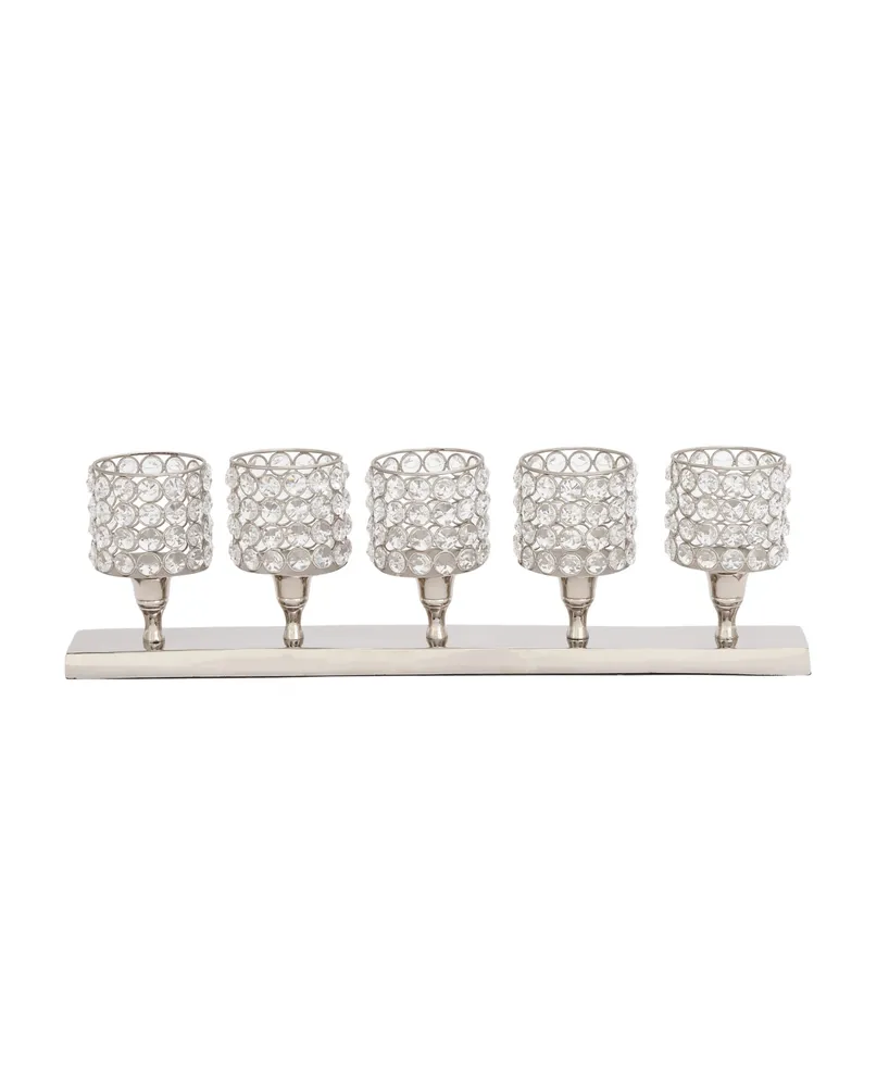Glam Candle Holder - Silver