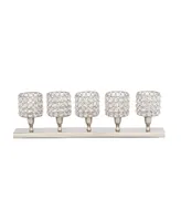 Glam Candle Holder - Silver