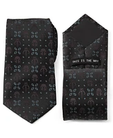 Star Wars Men's Mandalorian Motif Tie