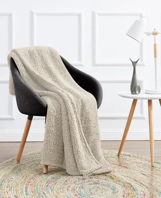 My World Cloud Sherpa Throw, 50" x 60"