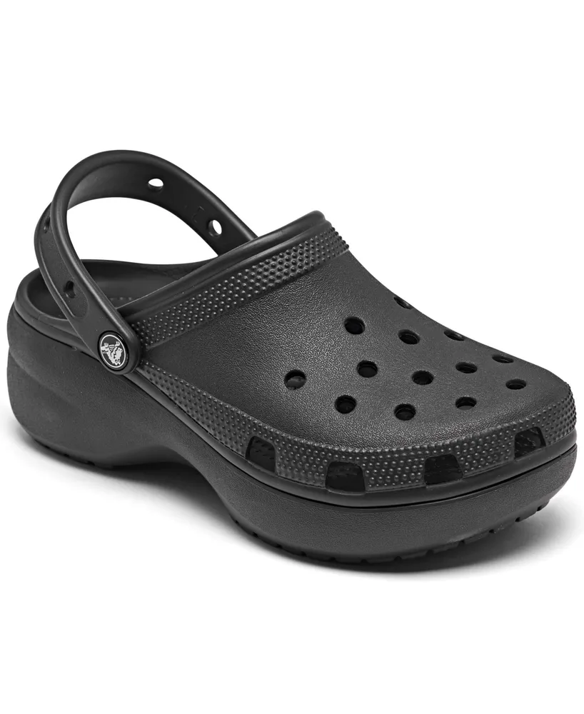 Crocs Women's Classic Platform Clogs from Finish Line