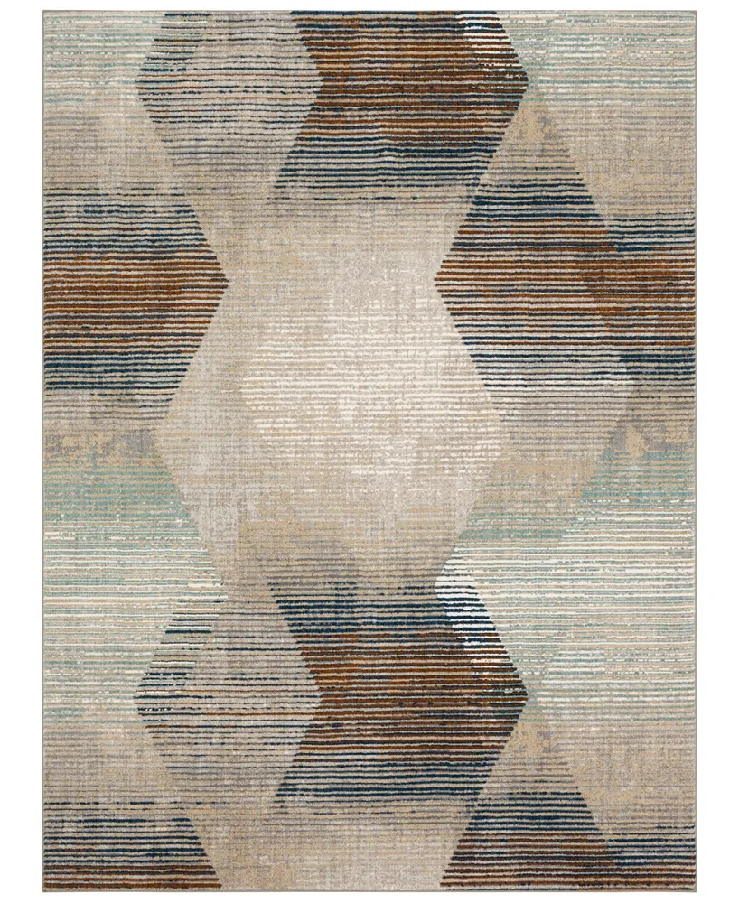 Karastan Epiphany Precarious Stria 5'3" x 7'10" Area Rug