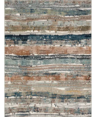 Karastan Epiphany Colorful Waves 2' x 3' Area Rug