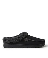 Dearfoams Men's Brendan Moccasin Toe Clog House Shoe Slipper