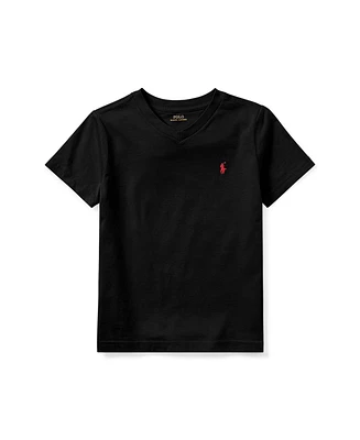 Polo Ralph Lauren Toddler and Little Boys Cotton Jersey V-Neck T-Shirt