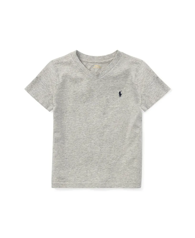 Polo Ralph Lauren Toddler and Little Boys Cotton Jersey V-Neck T-Shirt