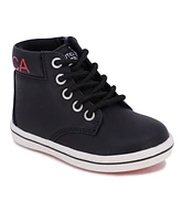 Nautica Toddler Boys Bowenswarf Casual Padded Collar High-top Sneaker