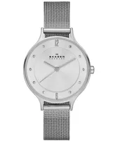 Skagen Women's Anita Stainless Steel Mesh Bracelet Watch 30mm SKW2149