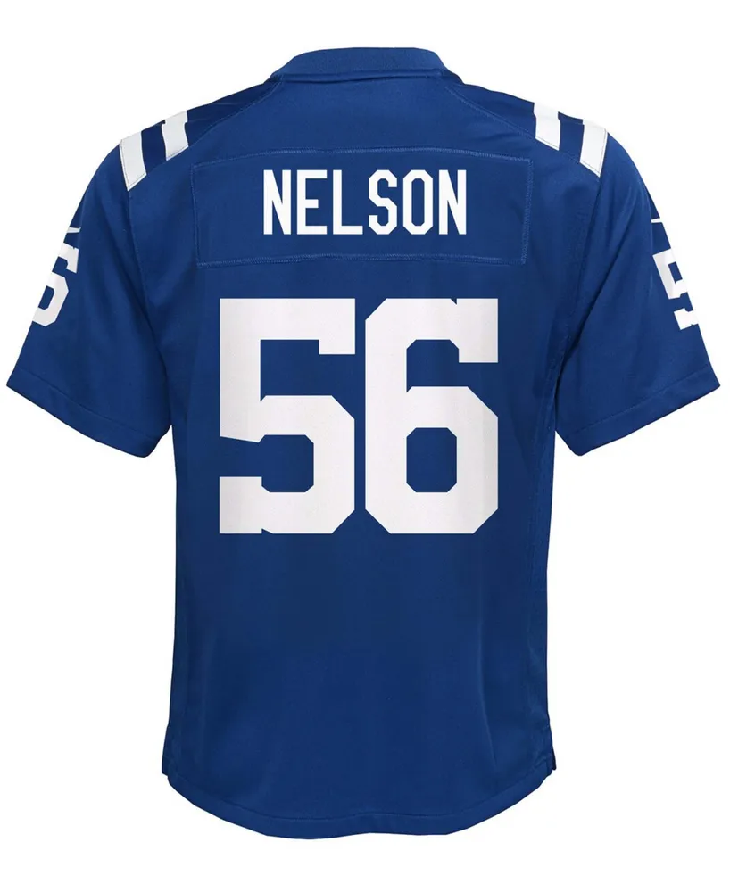 Big Boys and Girls Quenton Nelson Royal Indianapolis Colts Game Jersey