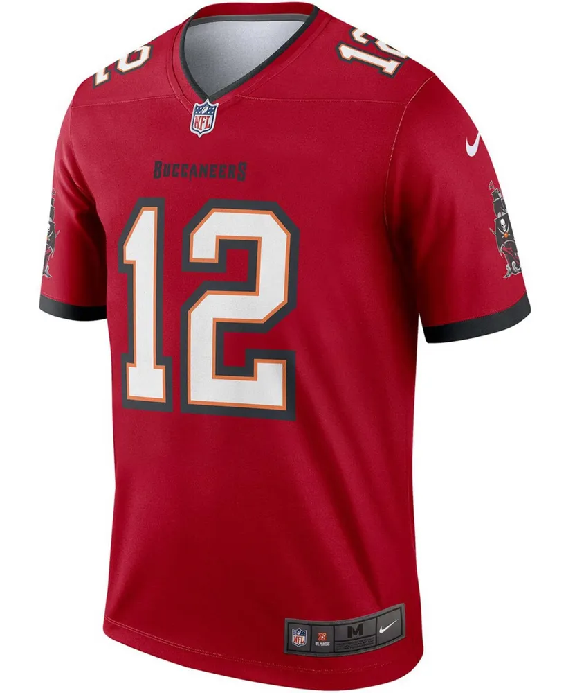 Men's Tom Brady Red Tampa Bay Buccaneers Legend Jersey