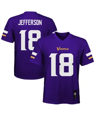 Nike Big Boys Justin Jefferson Purple Minnesota Vikings Classic Player Game  Jersey - Macy's