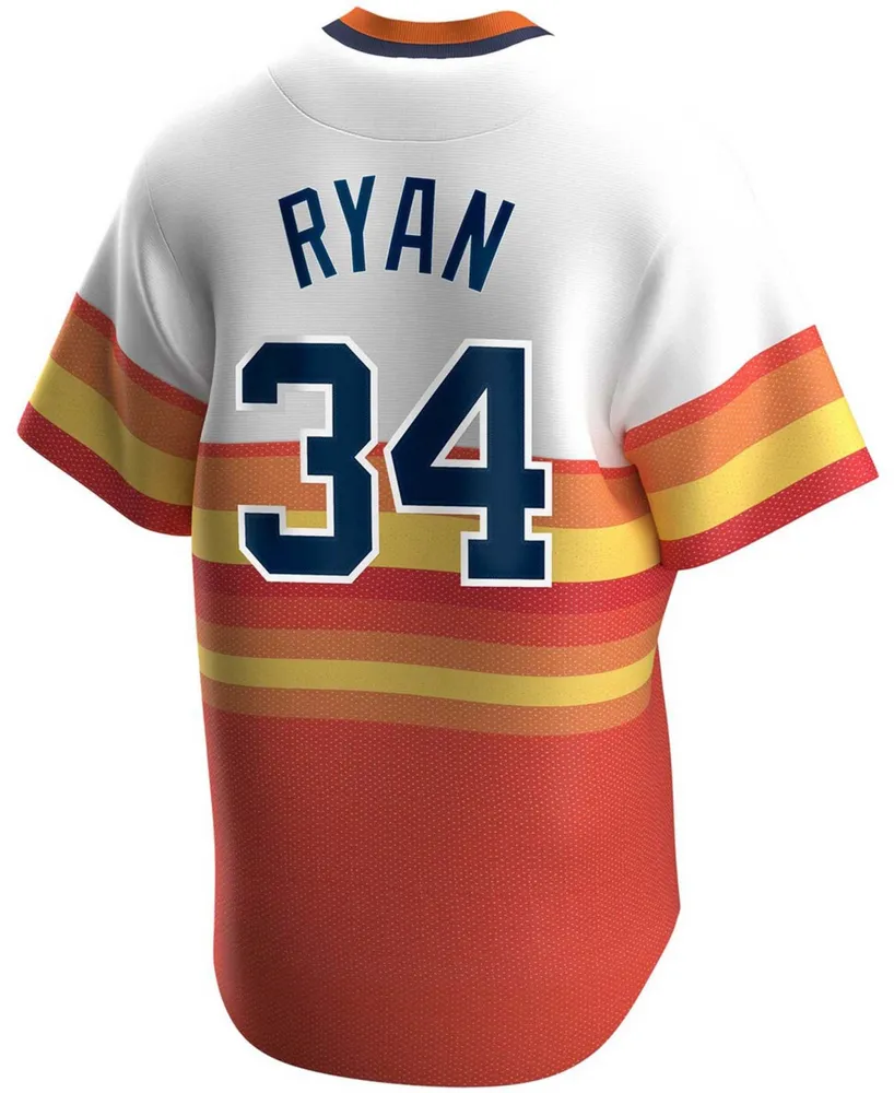 Men's Nolan Ryan White Houston Astros Home Cooperstown Collection Player Jersey