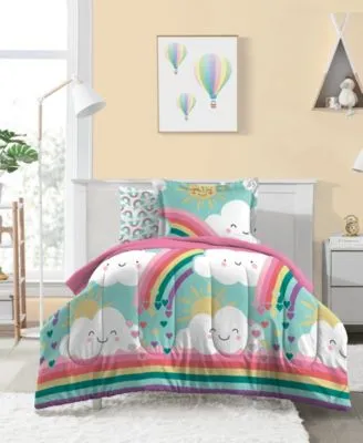 Dream Factory Rainbow Flare Comforter Sets