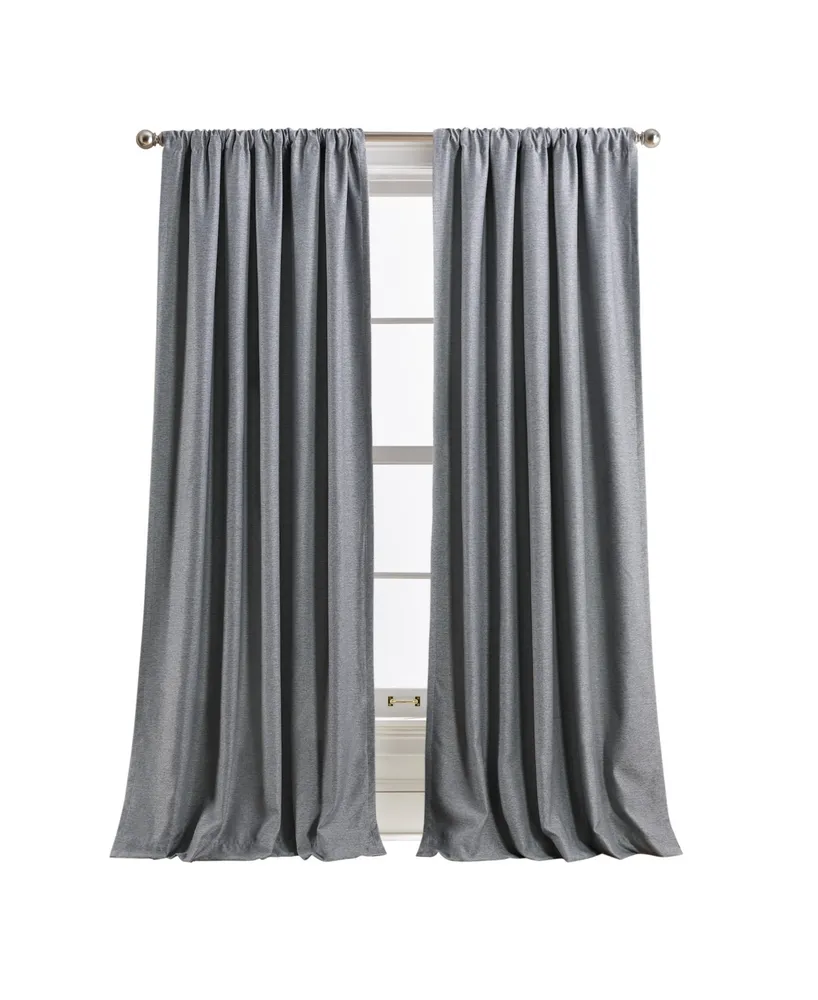 Martha Stewart Collection Clarkson Poletop Lined Panel Pair, 84", Created For Macy's