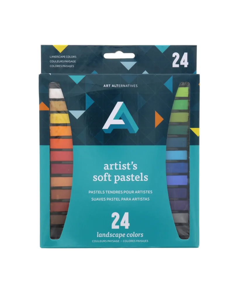 Art Alternatives Artist Soft Pastel Stick Set, 24 Pieces