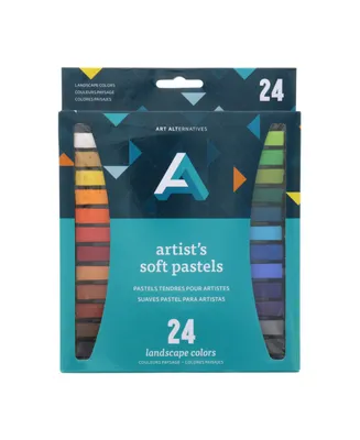 Art Alternatives Artist Soft Pastel Stick Set, 24 Pieces