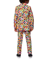 OppoSuits Toddler and Little Boys 3-Piece Confetteroni Party Suit Set