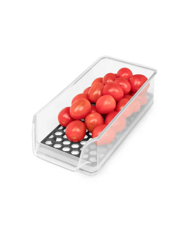 Spectrum Hexa In-Fridge Large Organizer Bin for Refrigerator Storage