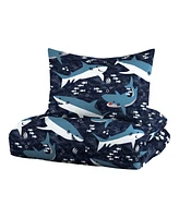 Dream Factory Sharks 5-Piece Twin Comforter Set