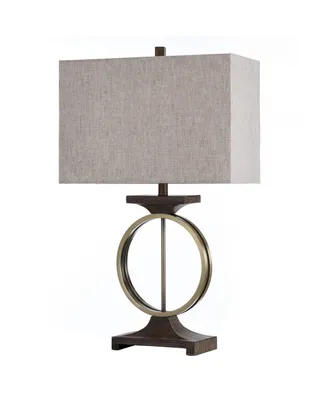 Brass Ring Table Lamp