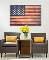 Empire Art Direct 'American Dream' Arte De Legno Digital Print on Solid Wood Wall Art - 45" x 30"