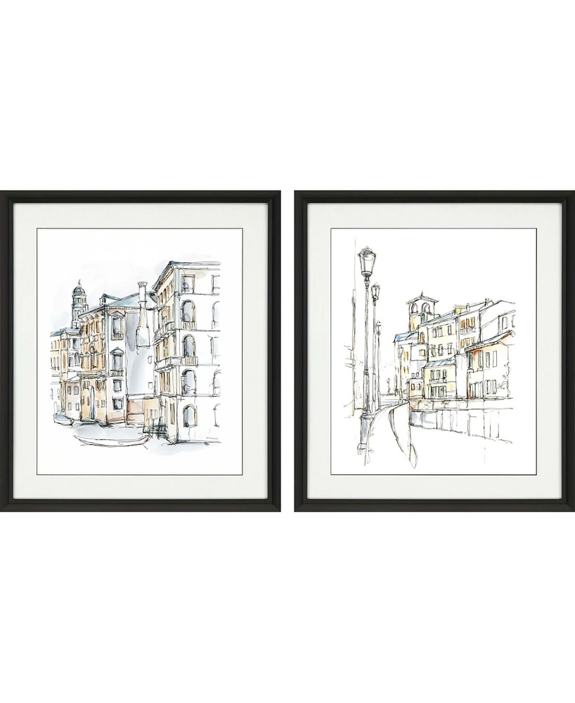 Paragon Picture Gallery Travel 30" x 26" Wall Art Set, 2 Pieces