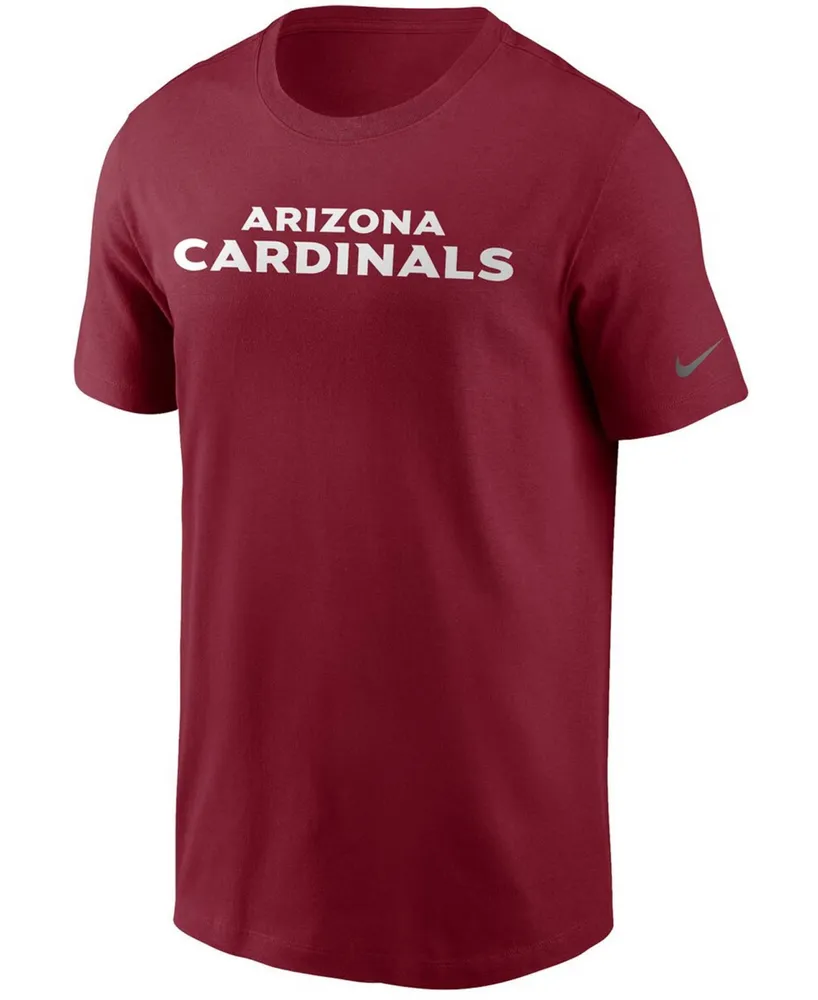 Men's Cardinal Arizona Cardinals Team Wordmark T-shirt