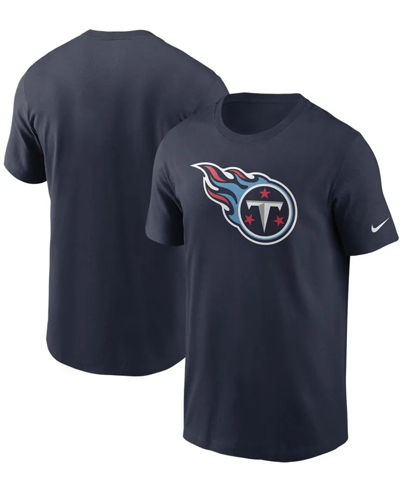 Men's Navy Tennessee Titans Primary Logo T-shirt