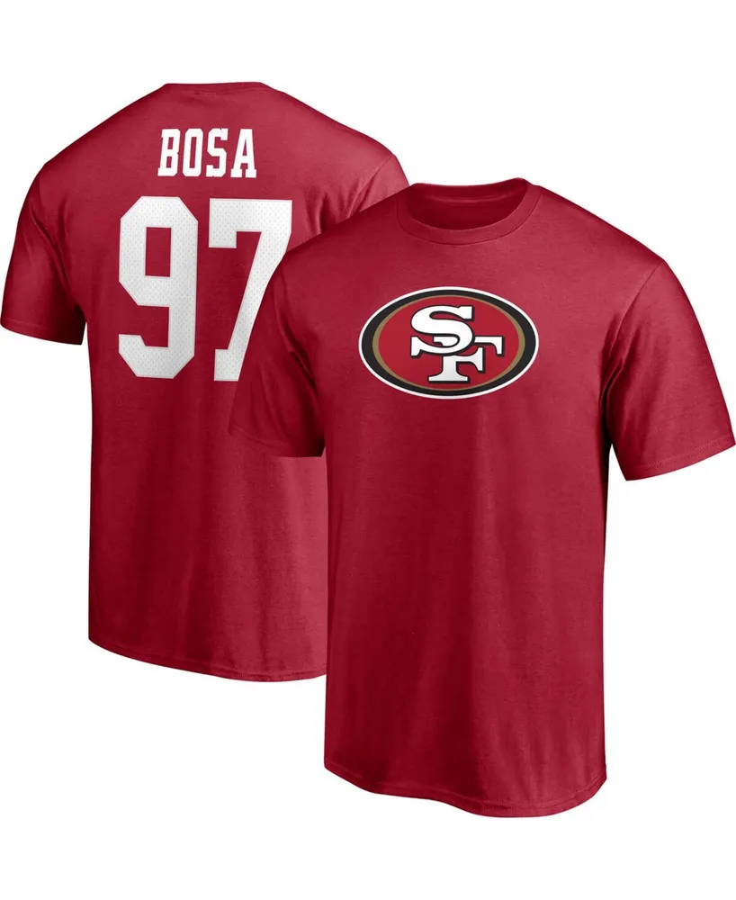 Fanatics Men's Nick Bosa Scarlet San Francisco 49ers Player Icon