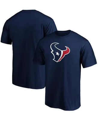 Men's Navy Houston Texans Big and Tall Primary Team Logo T-shirt