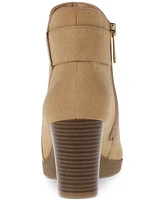 Anne Klein Rina Stacked Heel Dress Booties