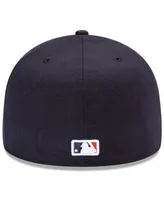 New Era Men's Navy Houston Astros Home Authentic Collection On-Field Low Profile 59FIFTY Fitted Hat