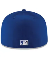 New Era Men's White/Royal Toronto Blue Jays 2017 Authentic Collection On-Field 59FIFTY Fitted Hat