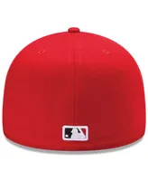 New Era Men's Cincinnati Reds Authentic Collection On Field Low Profile Home 59FIFTY Fitted Hat