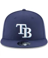 New Era Men's Tampa Bay Rays Team Color 9FIFTY Snapback Cap