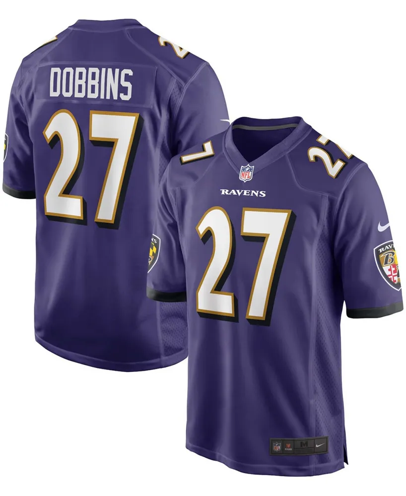 Nike Men's J.k. Dobbins Purple Baltimore Ravens Game Jersey