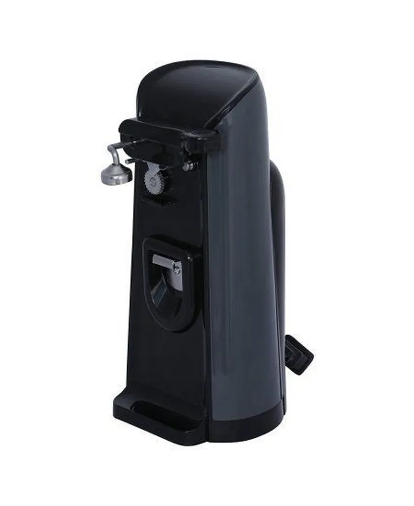 Brentwood Appliances Tall Electric Can Opener with Knife Sharpener Bottle Opener