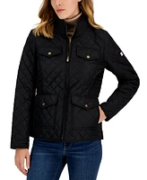 Tommy Hilfiger Women's Quilted Zip-Up Jacket