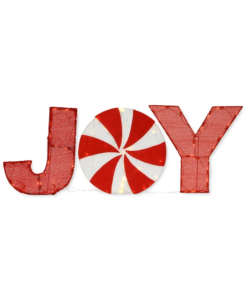 National Tree Company 'Joy' Lighted Sign