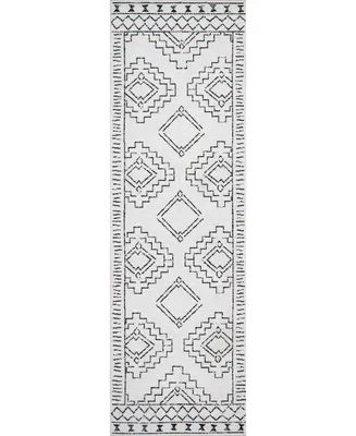 nuLoom Revel BIRV09A 2'6" x 8' Runner Area Rug