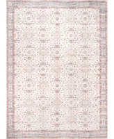 nuLoom Aurora HJAU05A Machine-Washable 4' x 6' Area Rug