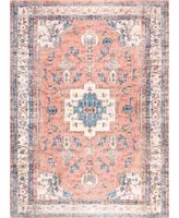 nuLoom Aurora HJAU18A Machine-Washable 4' x 6' Area Rug