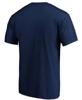 Men's Navy Detroit Tigers Official Logo T-shirt