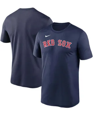 Men's Navy Boston Red Sox Wordmark Legend T-shirt